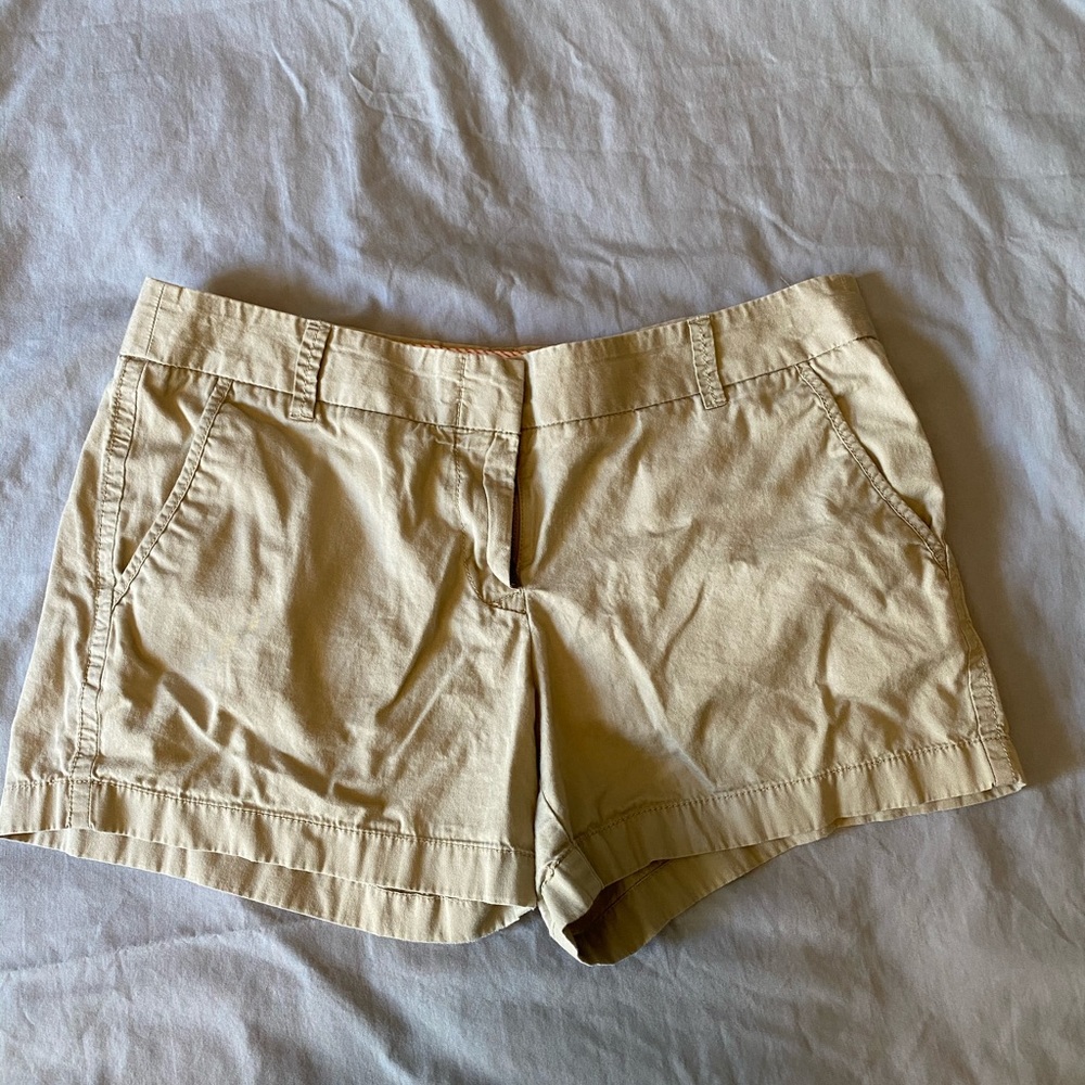 2/$40 J. Crew Cotton Chino Shorts size 8